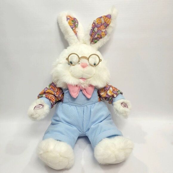 Vtg DANDEE Int Ltd Candyland Story Telling Animated  Easter Bunny - 14" Rare - Picture 1 of 12